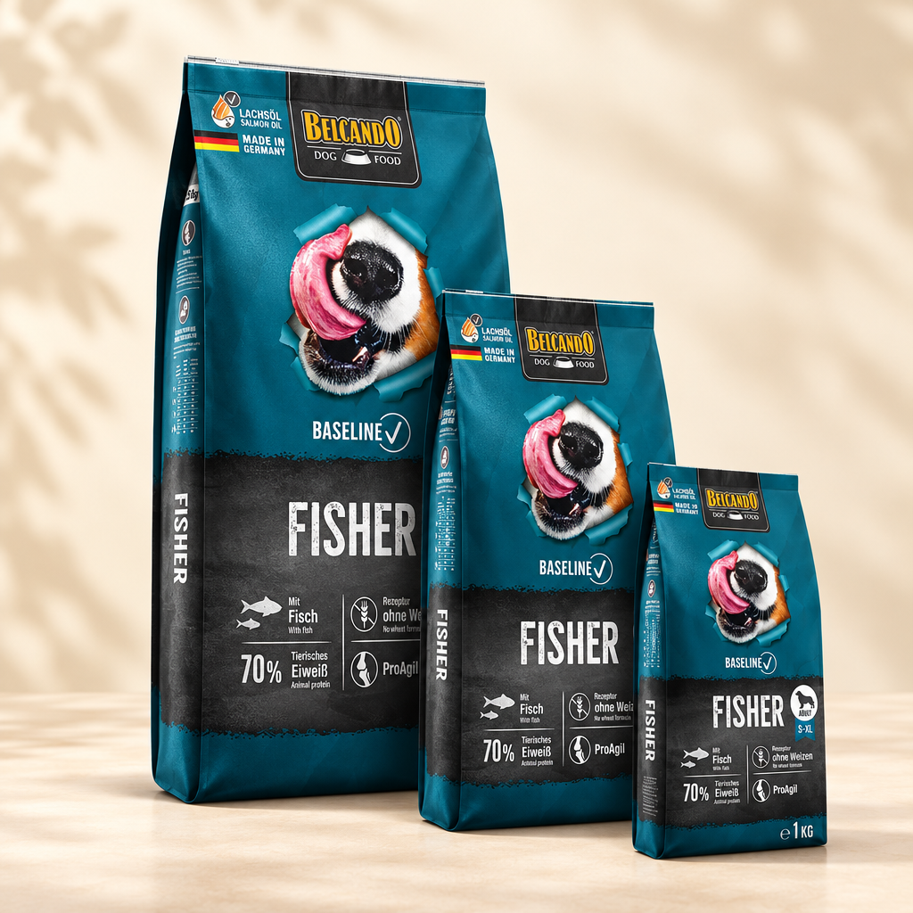 BELCANDO® Baseline FISHER For Adult Dog With Fish For (S-XL)