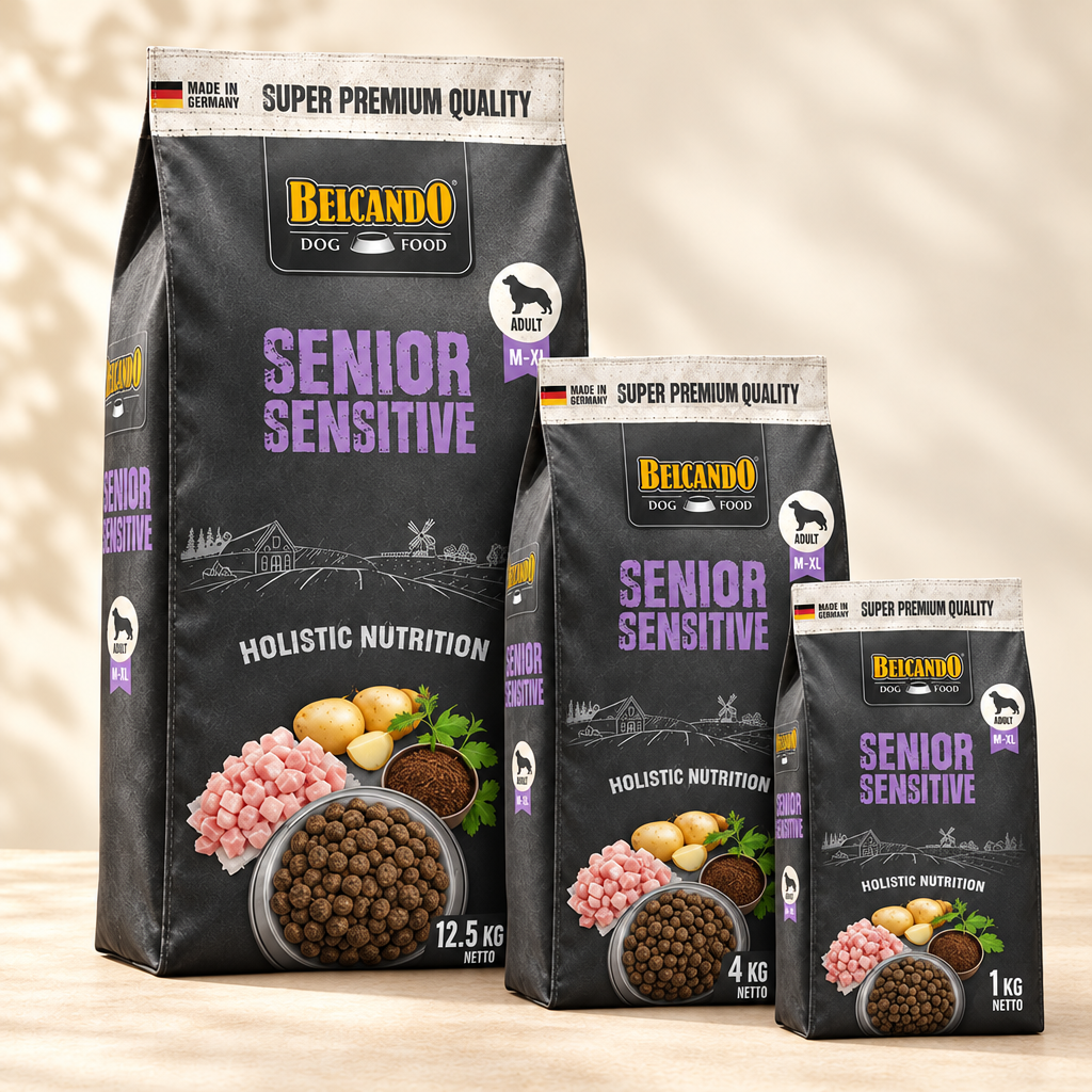 BELCANDO Senior Sensitive group preview with weight markings