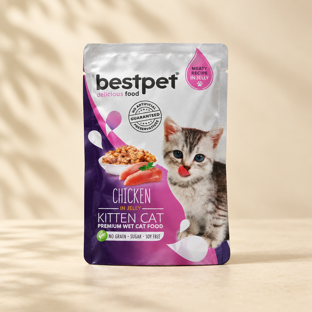 BestPet Kitten Chicken in Jelly photo preview