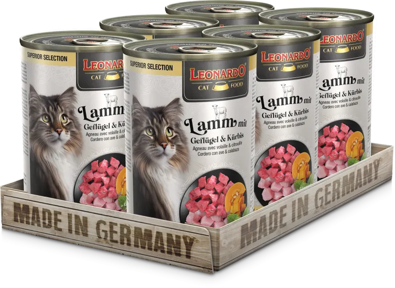 LEONARDO® Superior Selection Lamb with Poultry & Pumpkin