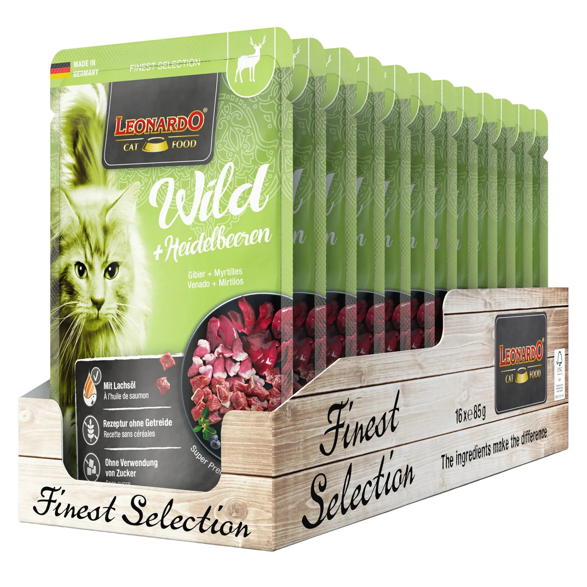 LEONARDO® Finest Selection Venison + Bilberries