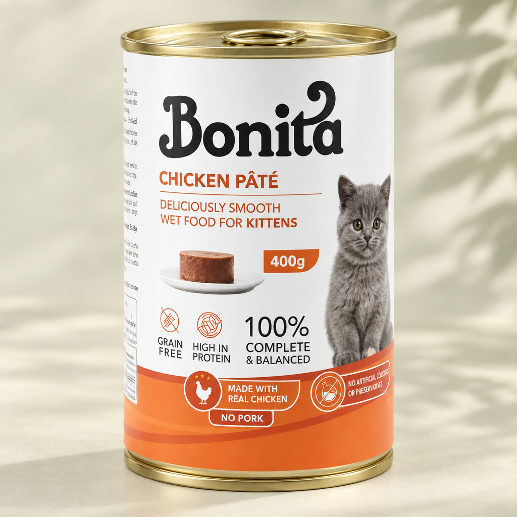 Bonita Kitten Chicken Pate 400g