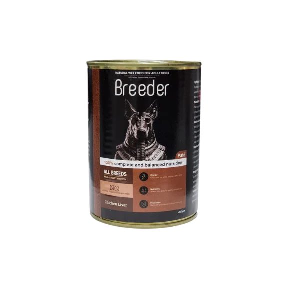 Breeder Adult Dog Cans 400g