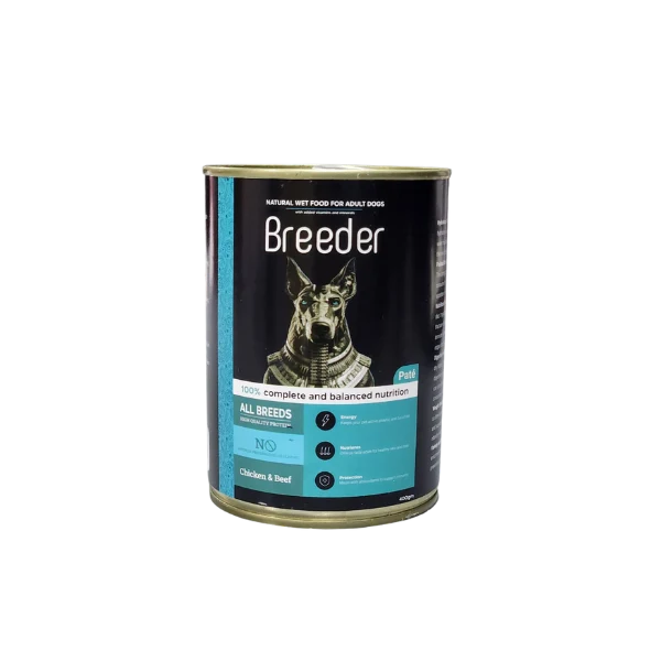 Breeder Adult Dog Cans 400g
