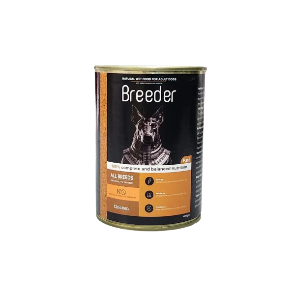 Breeder Adult Dog Cans 400g