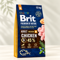 Brit Premium by Nature Adult M - Chicken