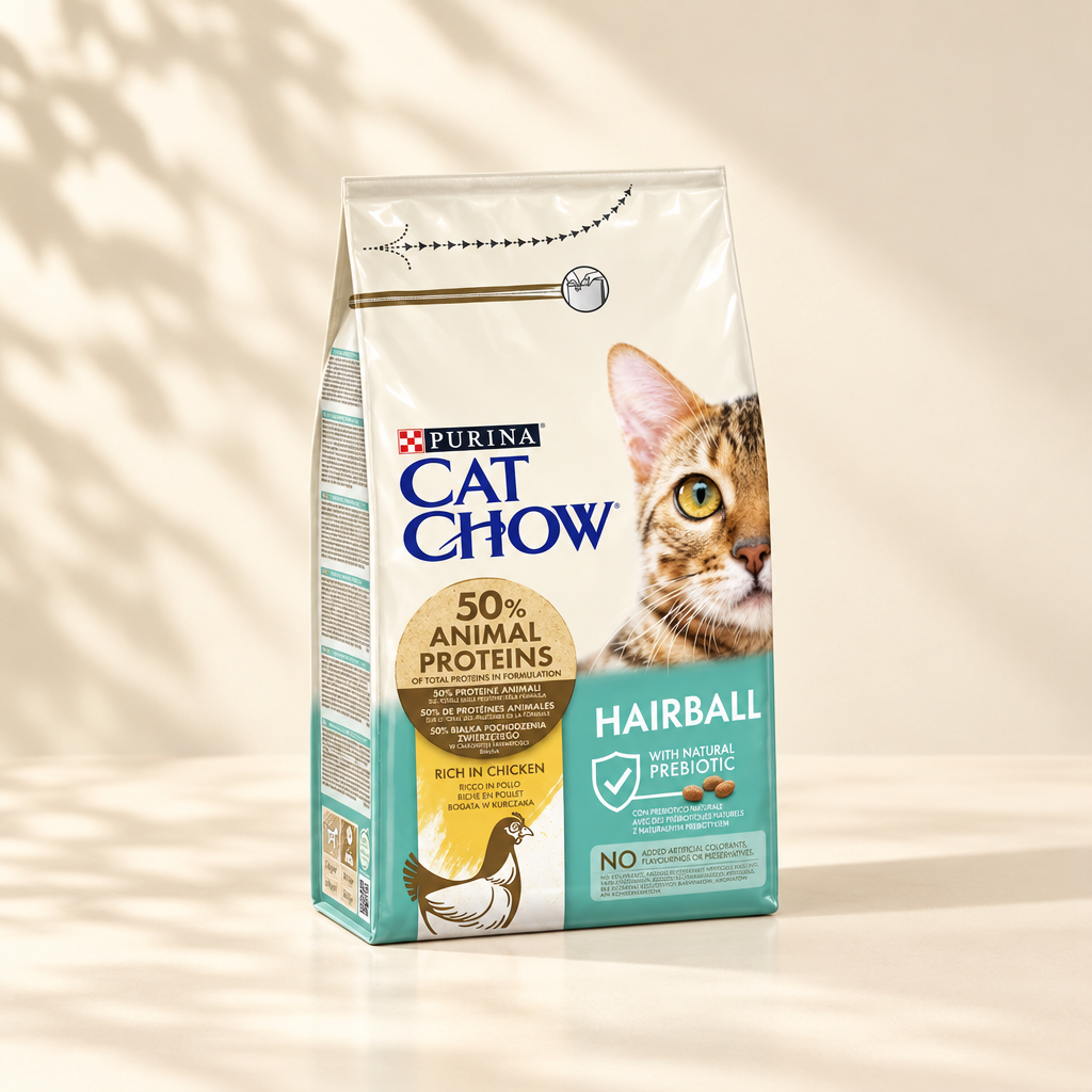 Cat Chow Hairball Control bag preview