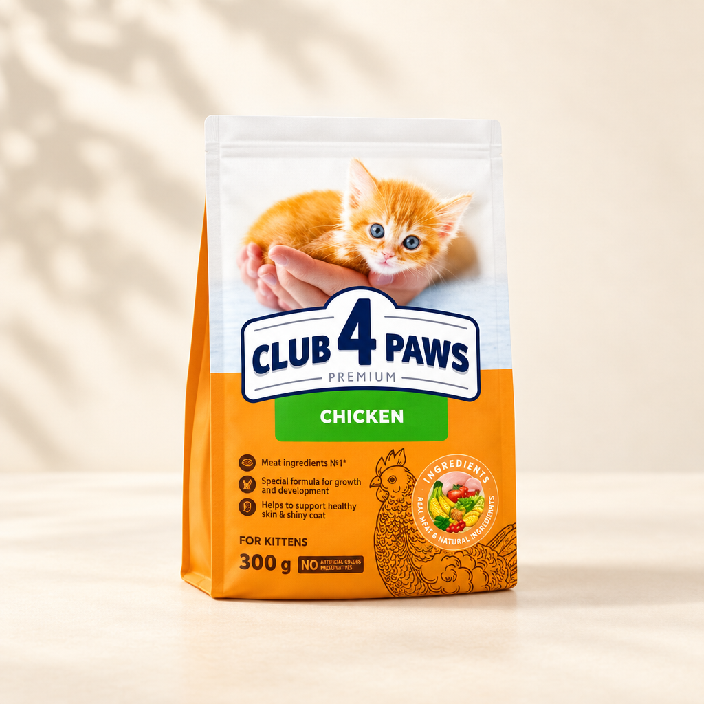 Club 4 Paws Kitten Chicken pouch preview