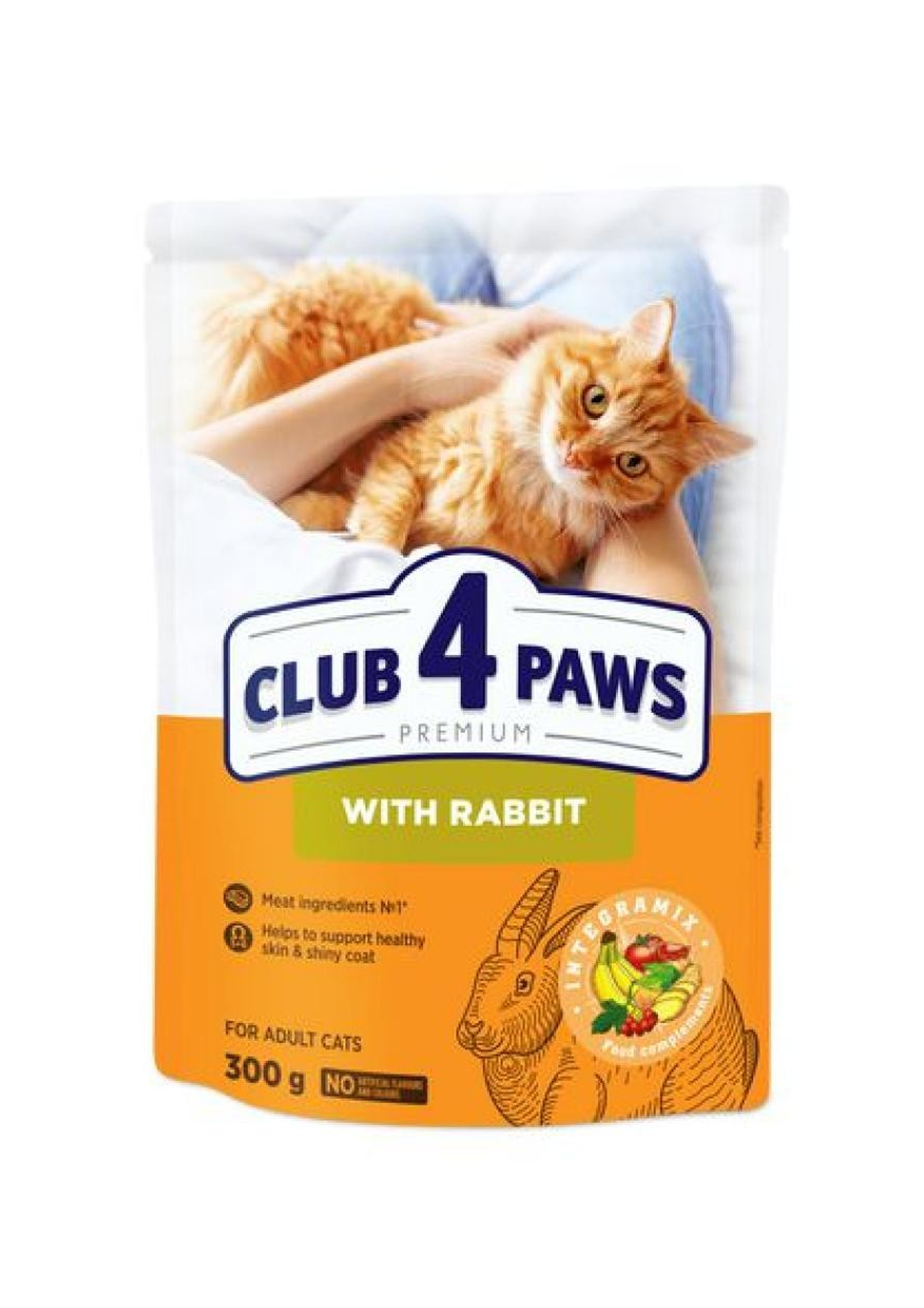 Club 4 Paws Premium For Adult Cats With Rabbit