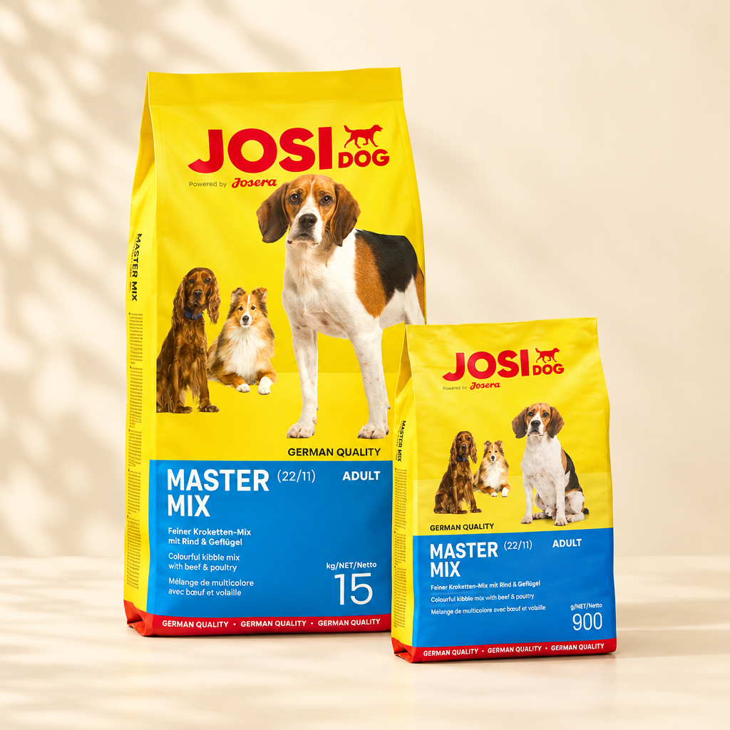 JosiDog Master Mix two-size group preview
