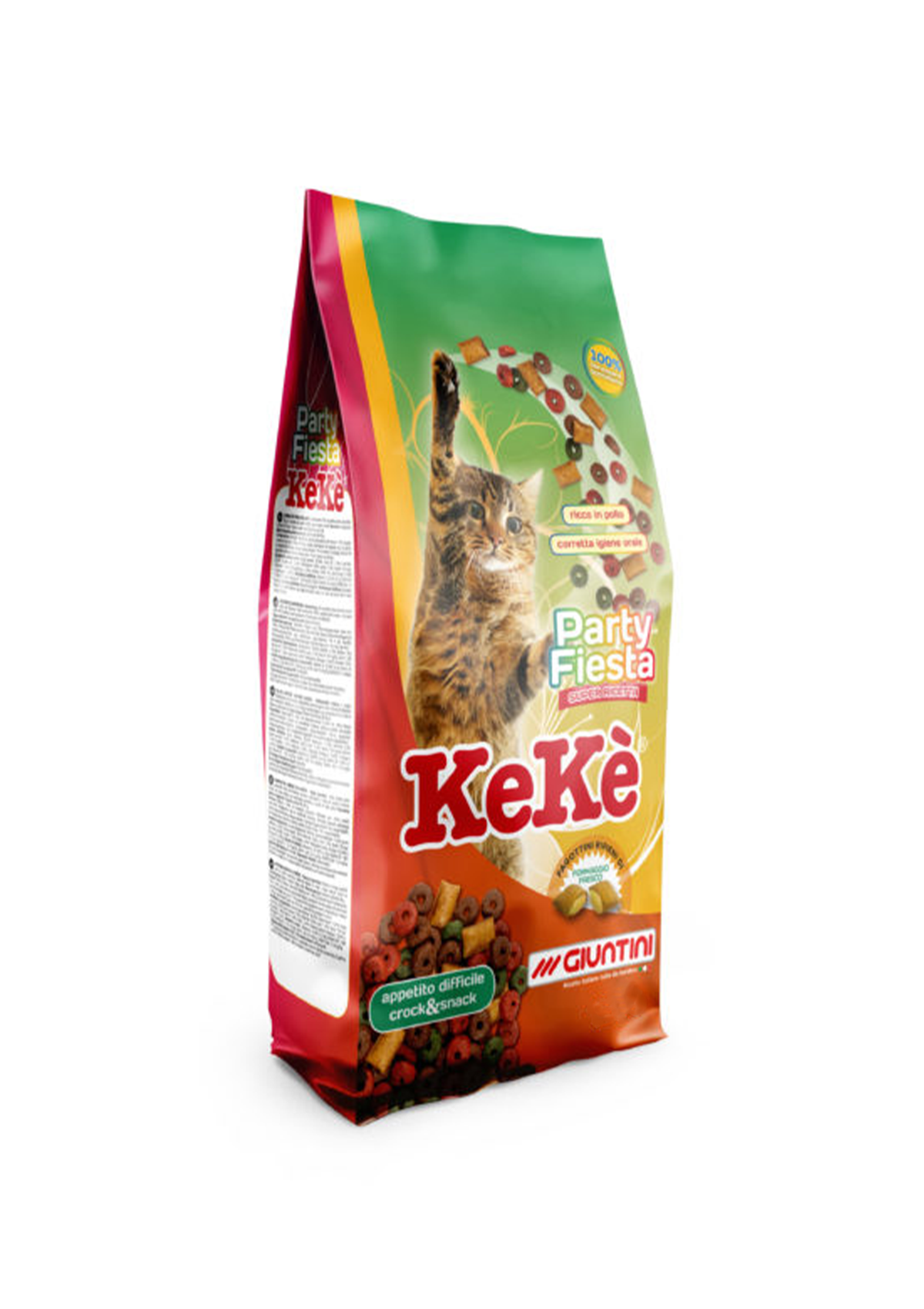 Keke Party Fiesta Crock & Snack Cat Dry Food