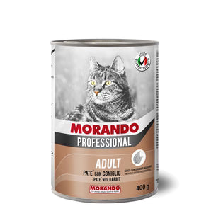 Morando Professional Cat Cans (Pate 400g - Chunks 405g)