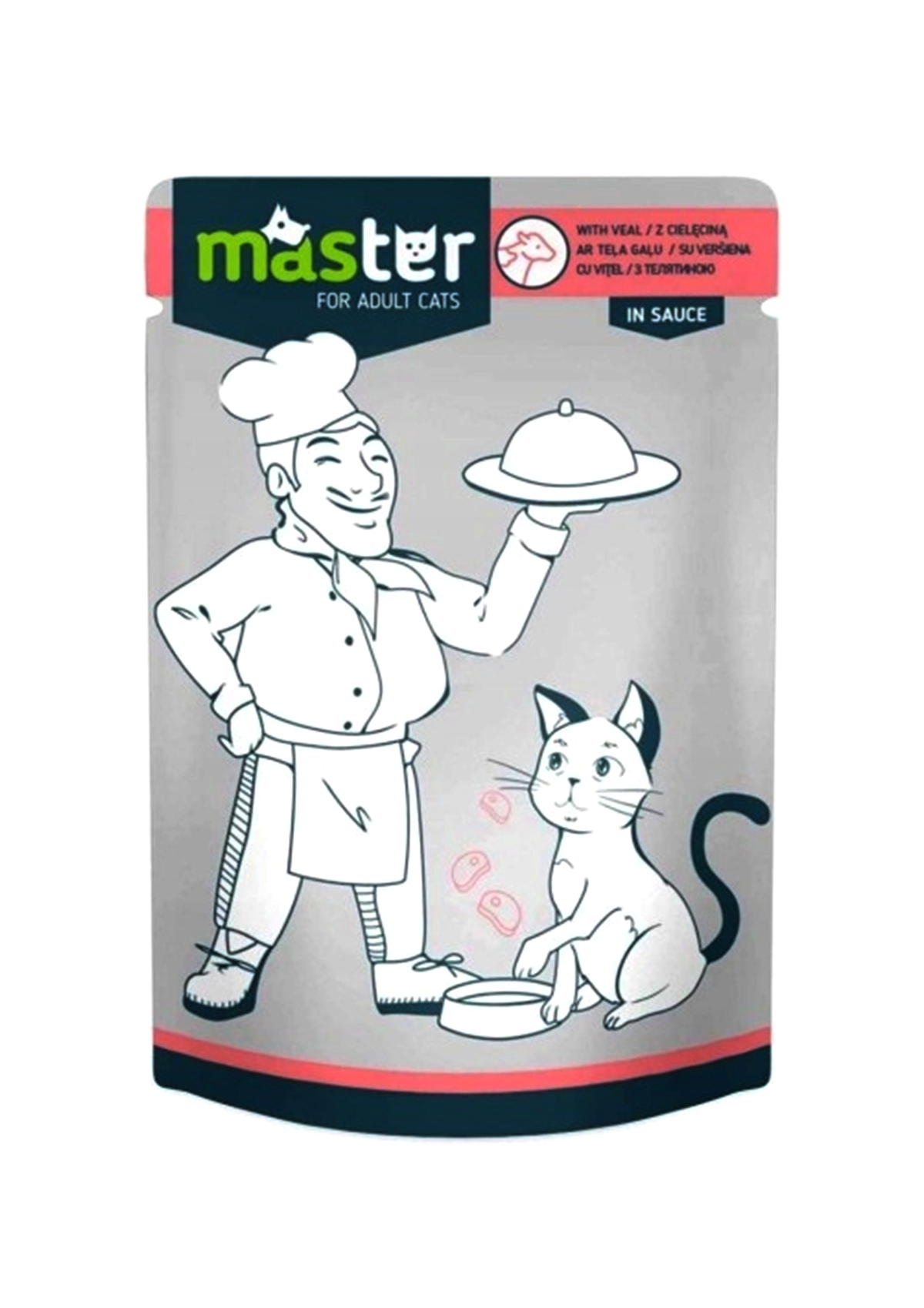 Master Adult Cat Pouches 80g