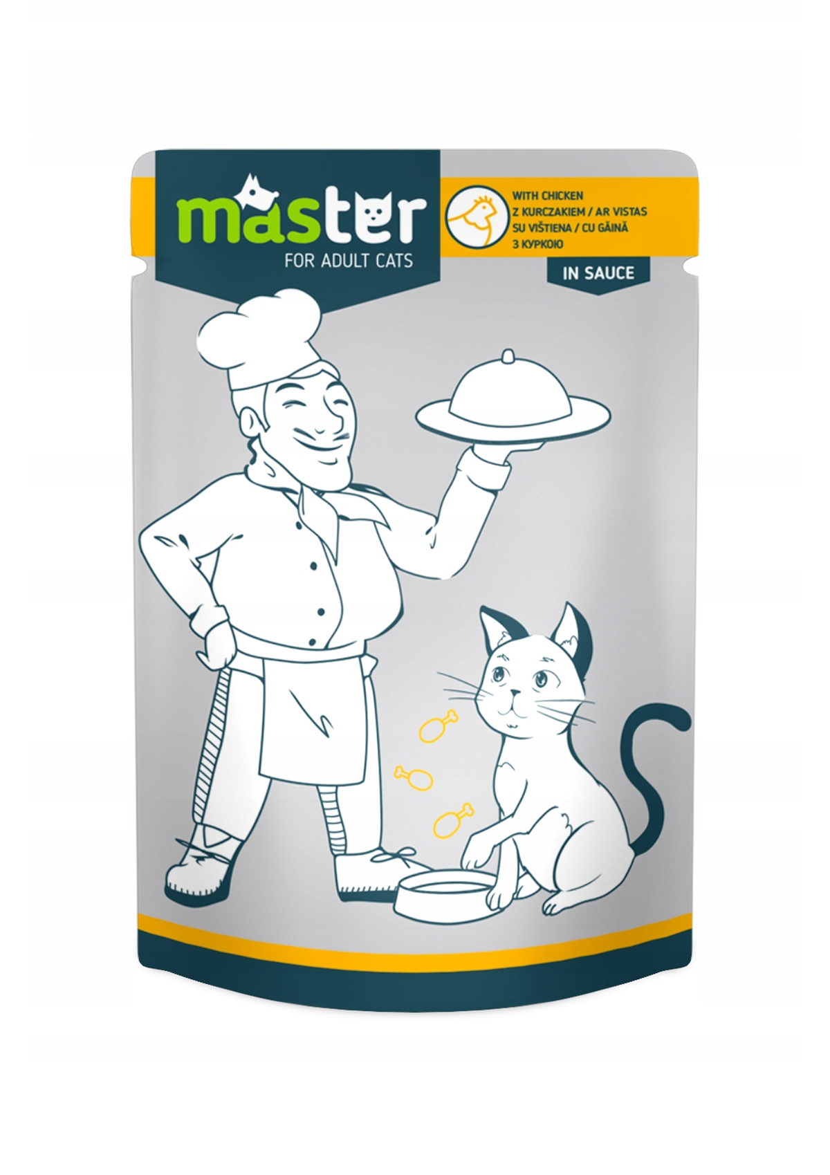 Master Adult Cat Pouches 80g
