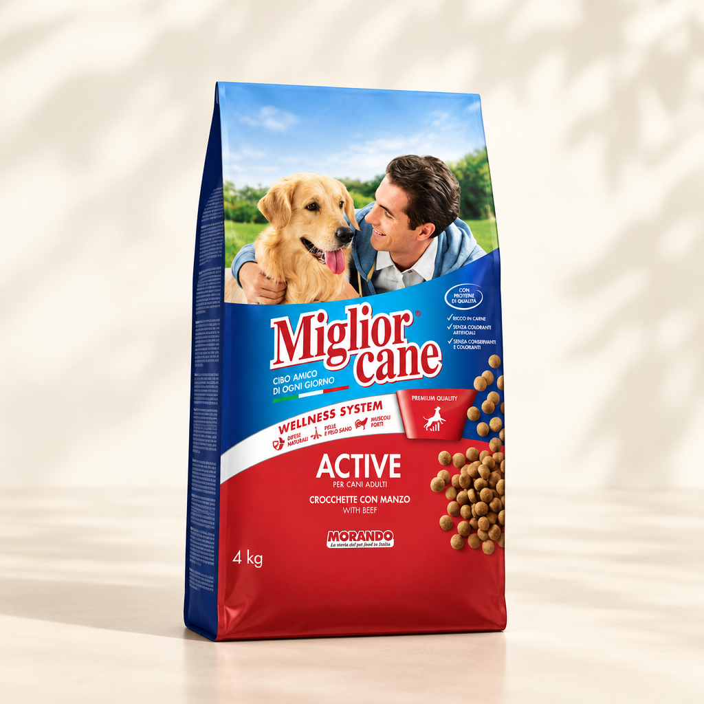 Miglior Cane Active With Beef 4 kg preview