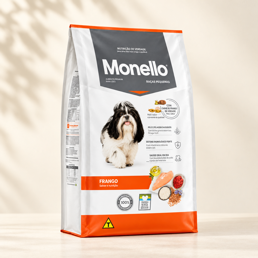 Monello Small Breed Chicken left-side-angle preview