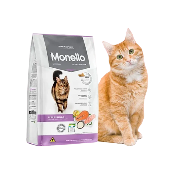 Monello - Adult Cat - Sterilised - Turkey & Salmon