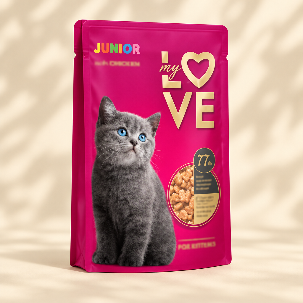 My Love Junior Cat Pouch left-angle preview