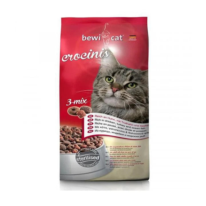 Bewi Cat Adult Crocinis 3 Mix