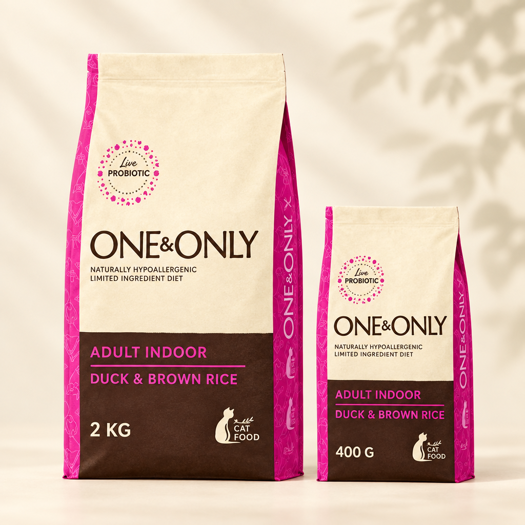 One & Only Adult Cat Indoor - Duck & Brown Rice