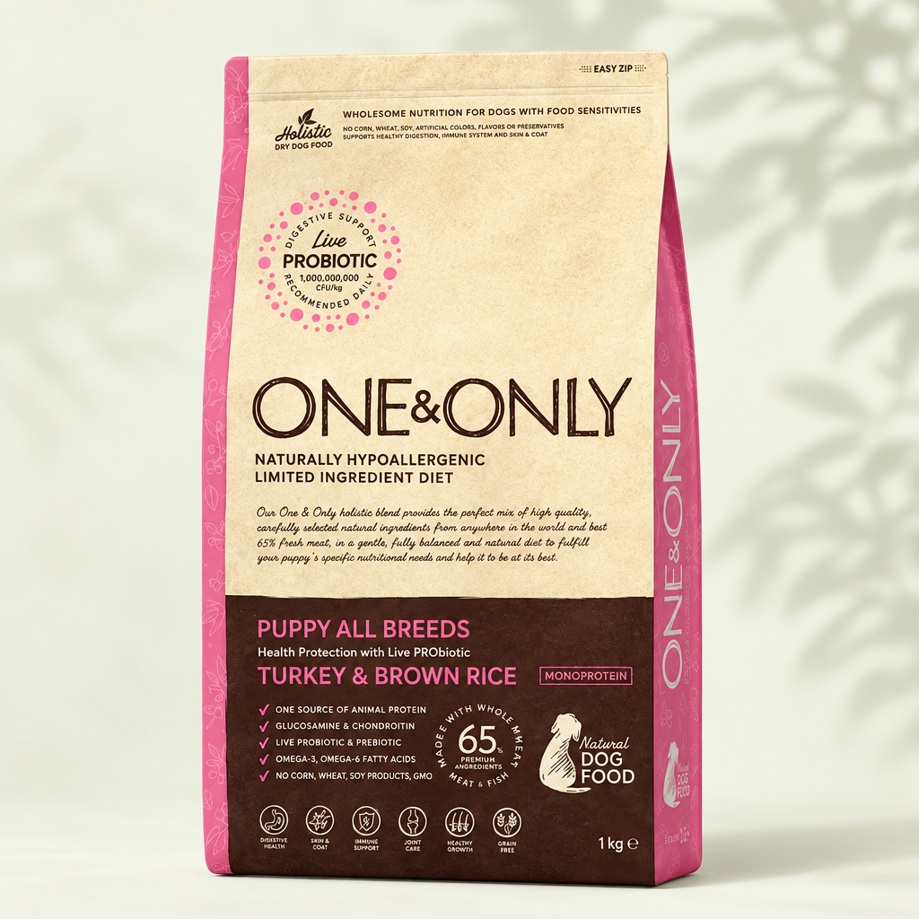 One & Only - Puppy - All Breeds - Turkey & Brown Rice