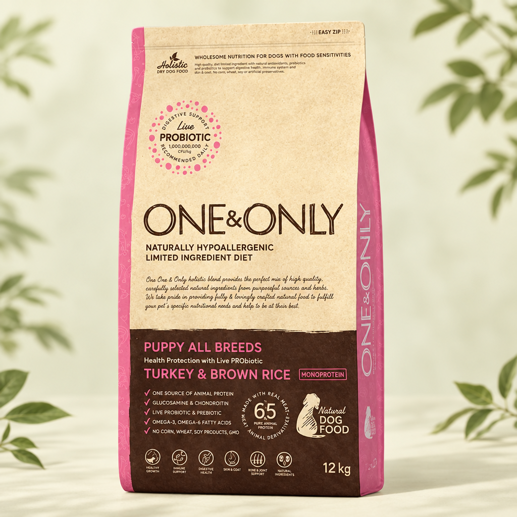 One & Only - Puppy - All Breeds - Turkey & Brown Rice