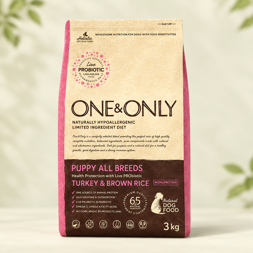 One & Only - Puppy - All Breeds - Turkey & Brown Rice