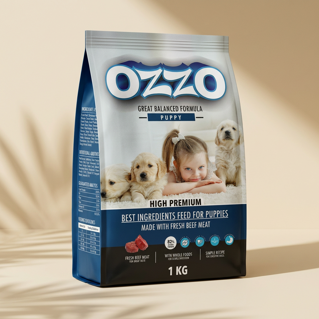 OZZO Puppy With Fresh Meat