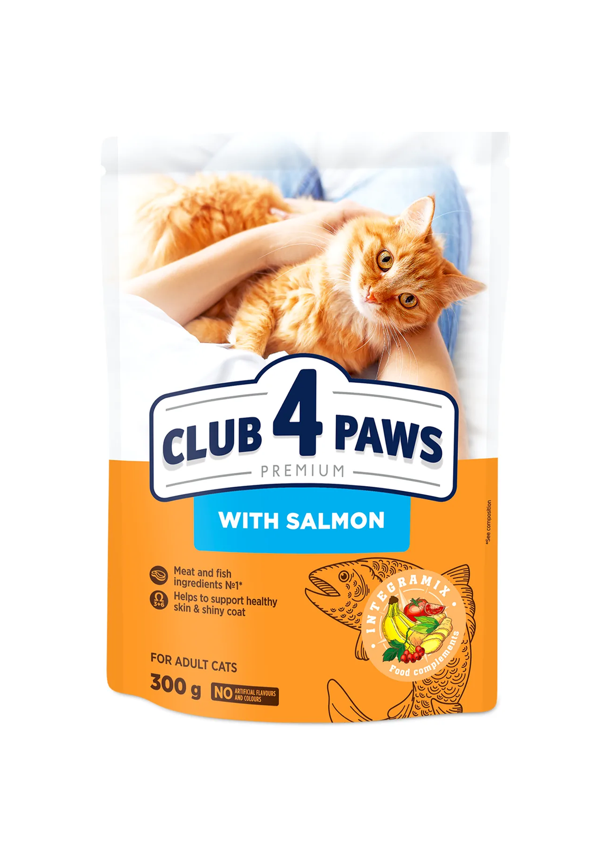 CLUB 4 PAWS PREMIUM Adult Cat With Salmon