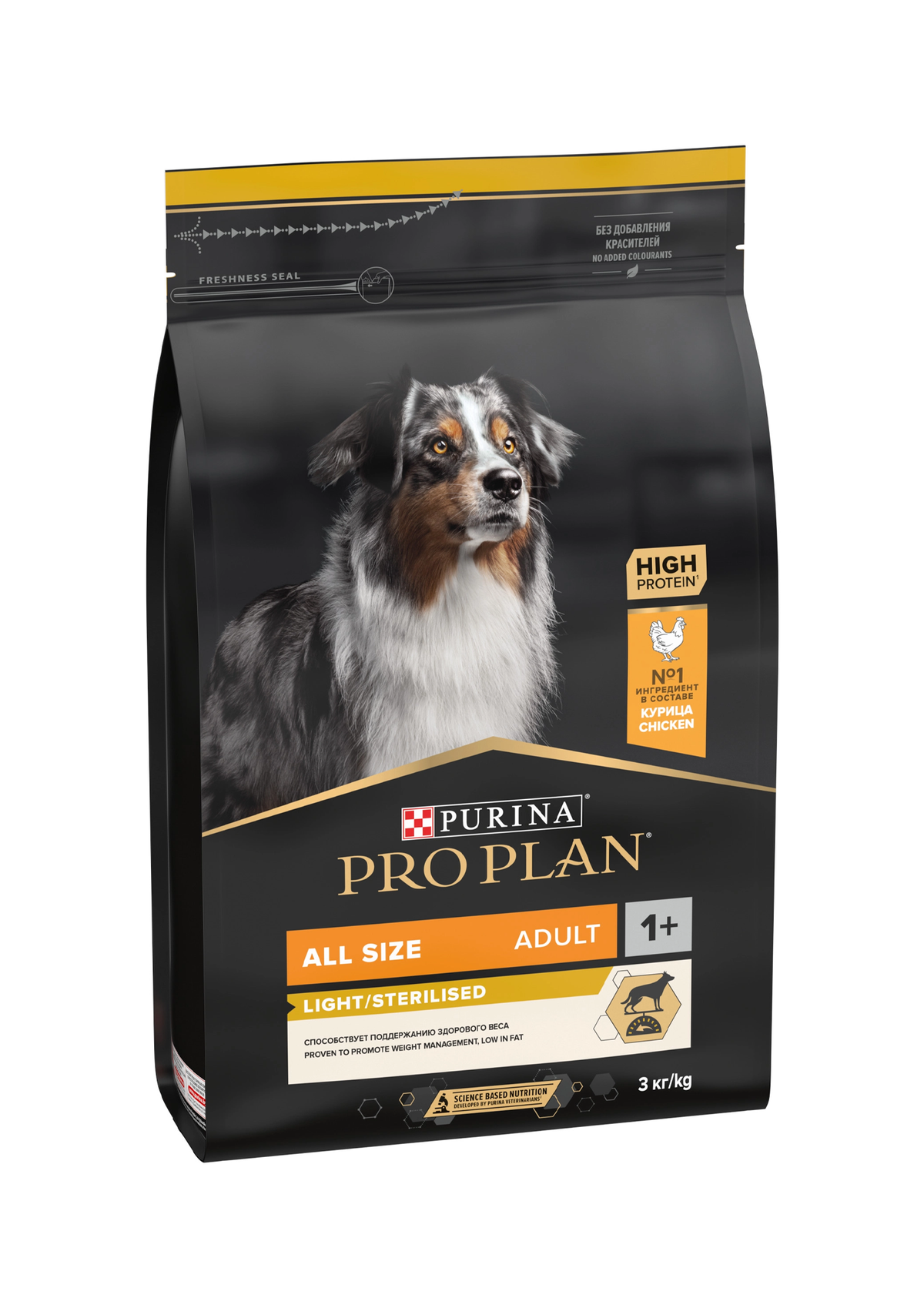 PURINA® Pro Plan® All Sizes Adult Light / Sterilized with OPTIWEIGHT®, Rich in Chicken