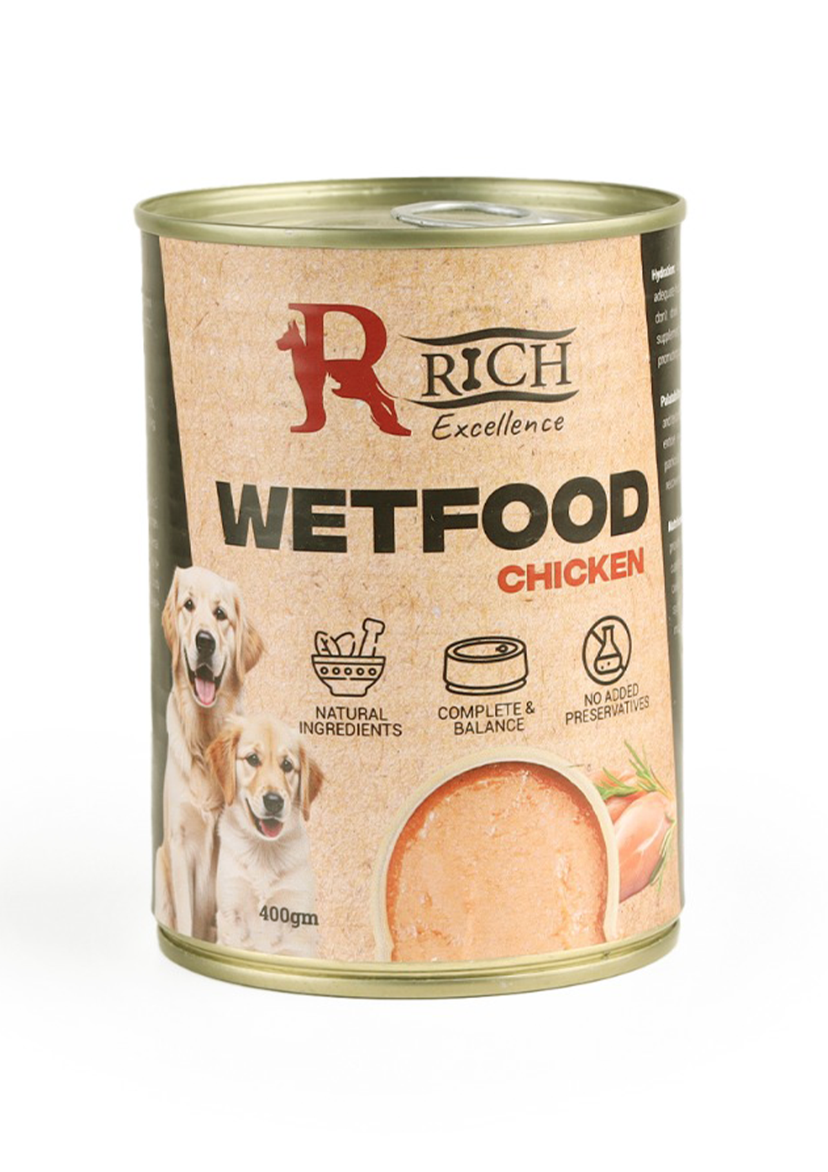 Rich Excellence Adult Dog Cans 400g