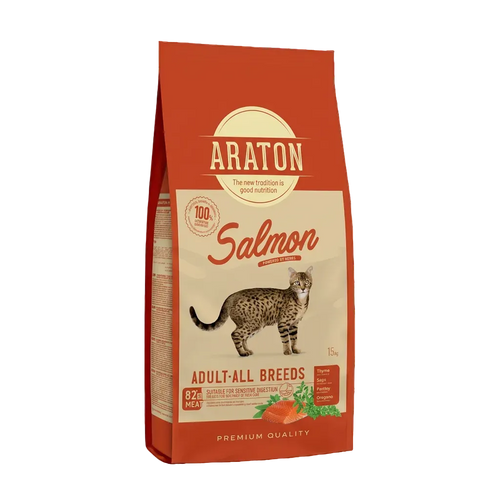 Araton For Adult Cats All Breeds With Salmon