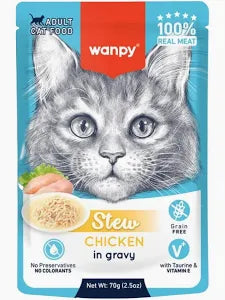Wanpy Adult Cat Pouch 85g