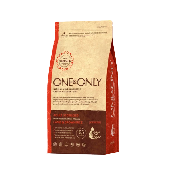 One & Only Adult Cat Sterilized Lamb & Brown Rice