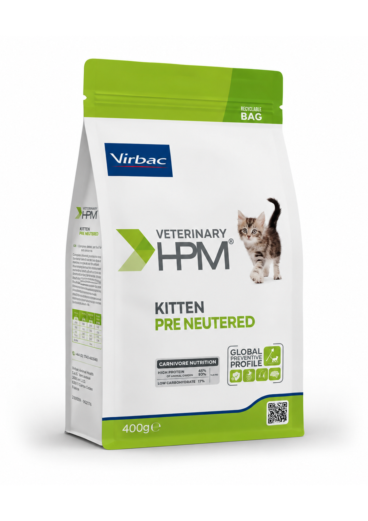 Virbac Veterinary HPM Kitten Pre Neutered