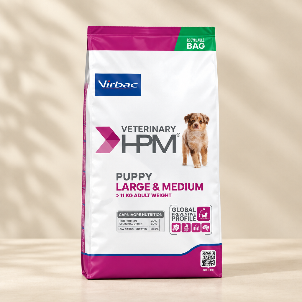 Virbac Puppy Large & Medium warm-cream photo preview