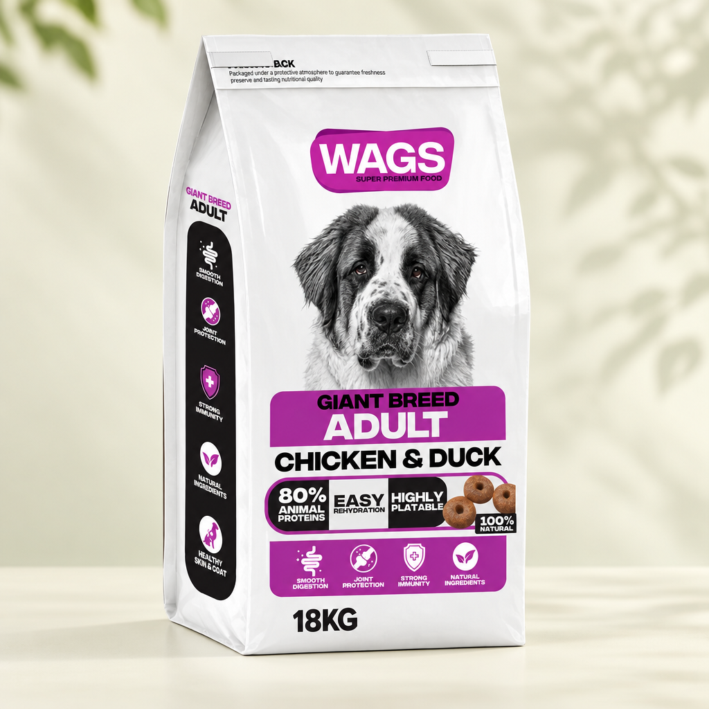 Wags Giant Adult - Chicken & Duck