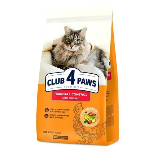 Club 4 Paws Premium Hairball Control With Chicken