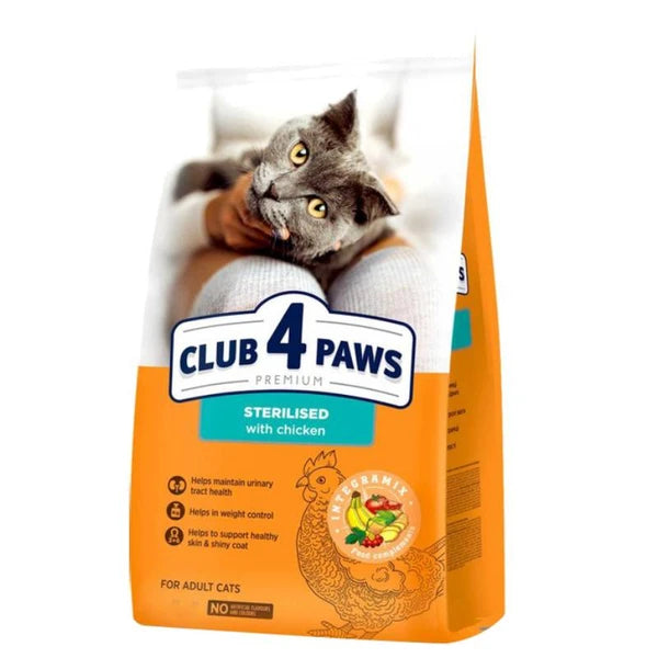 CLUB 4 PAWS PREMIUM Adult Cat STERILISED