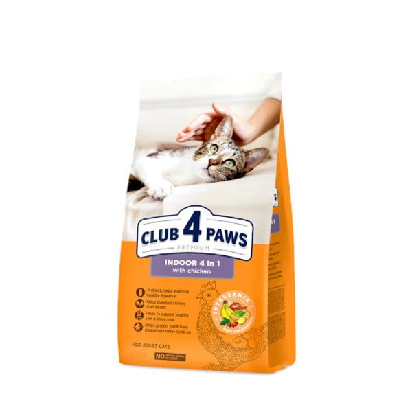 Club 4 Paws Premium For Indoor Cats