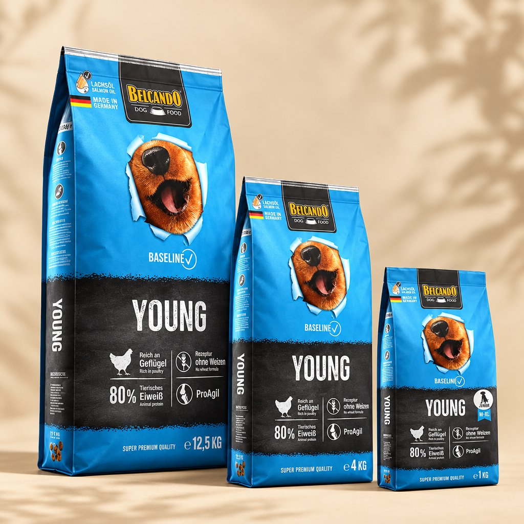 BELCANDO® Baseline YOUNG Junior With Poultry (M-XL)